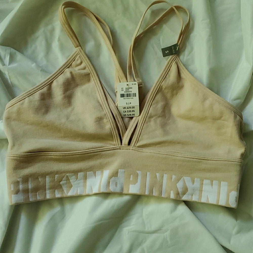 PINK Victoria Secret nude bralette